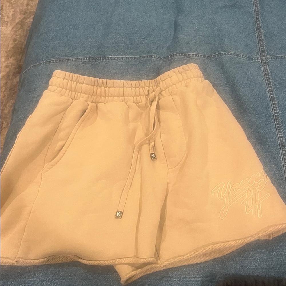 YoungLA Tan Athletic Shorts